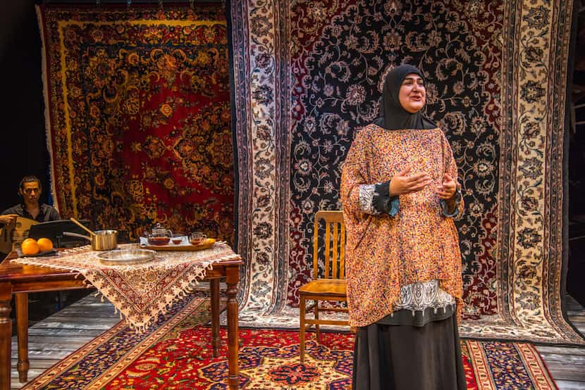 In her one-woman show Unveiled, Chicago playwright Rohina Malik portrays five Muslim women...