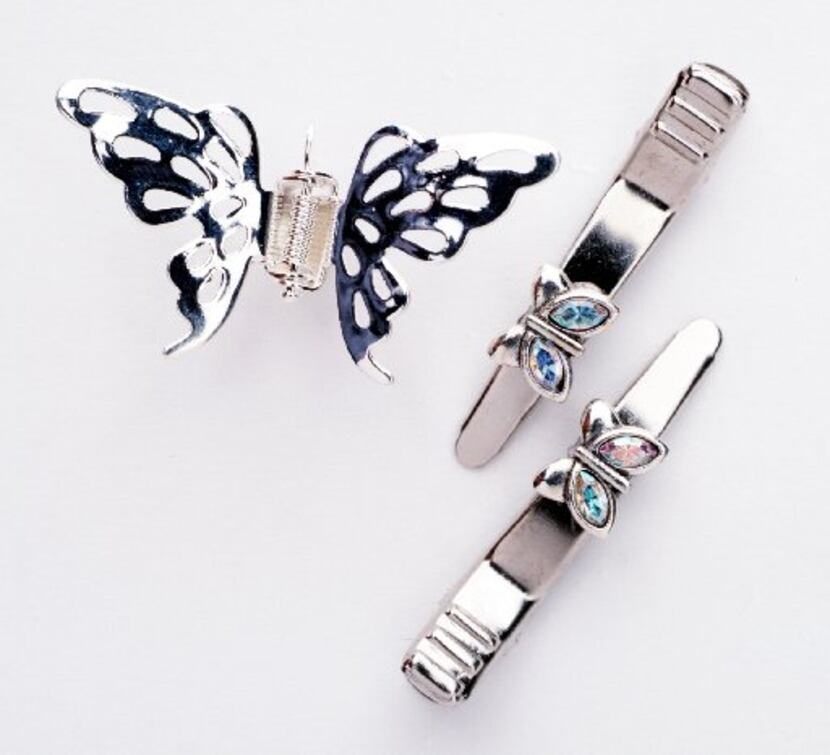 These clips aren't quite as bright as the butterflies that lived in most 90s girls' hair,...