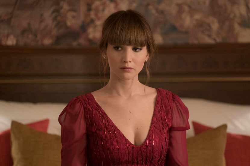 Jennifer Lawrence in "Red Sparrow." 
