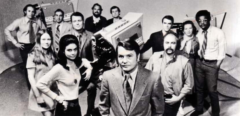 KERA's award-winning news program "Newsroom" debuted on Feb. 16, 1970, with Jim Lehrer...
