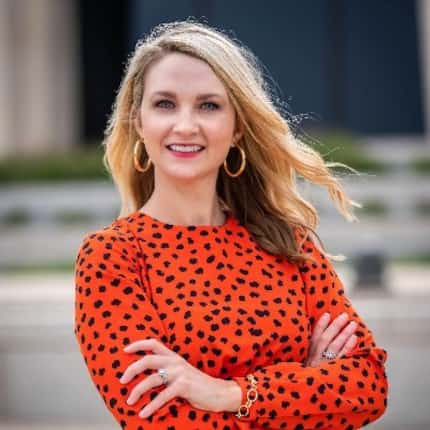 Mattie Parker, 37, is a 2021 candidate for Fort Worth mayor.
