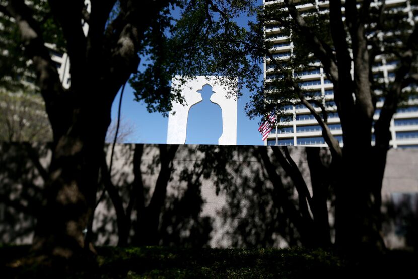 Landscape architect Peter Walker designed Burnett Park in downtown Fort Worth. The park was...