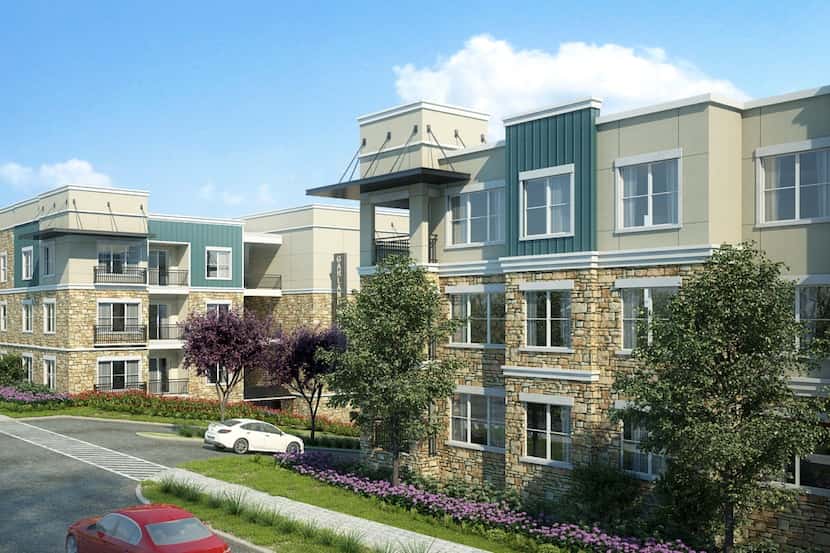The Jefferson Woodlands Apartments will open in 2019.