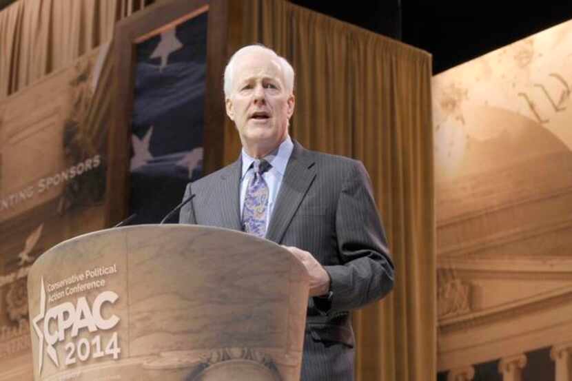 
Sen. John Cornyn, speaking to the Conservative Political Action Conference in March, raised...