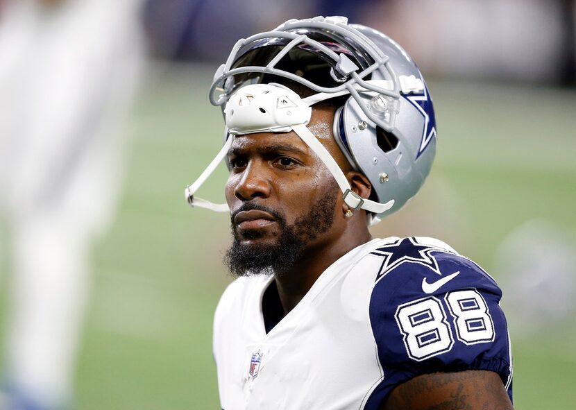 Dallas Cowboys wide receiver Dez Bryant (88) is pictured before their game with the...