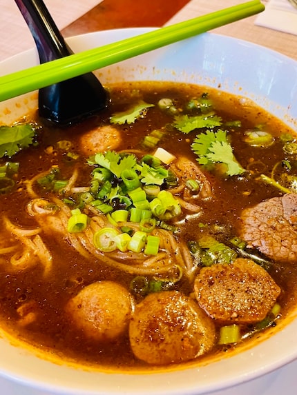 Thai boat noodle soup at Bangkok Dee Thai Cuisine