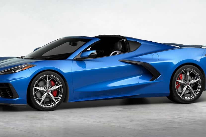 The 2020 Chevrolet Corvette C8 Stingray has a shorter nose because the engine wasvmoved back...