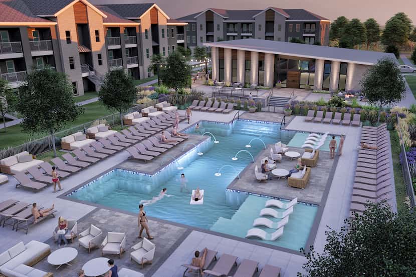 Wood Partners just opened the Alta Landing apartments in Fort Worth.