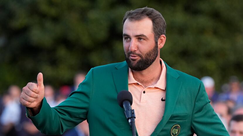 Scottie Scheffler, the World’s top golfer, celebrated his Masters win by visiting a Dallas bar.
