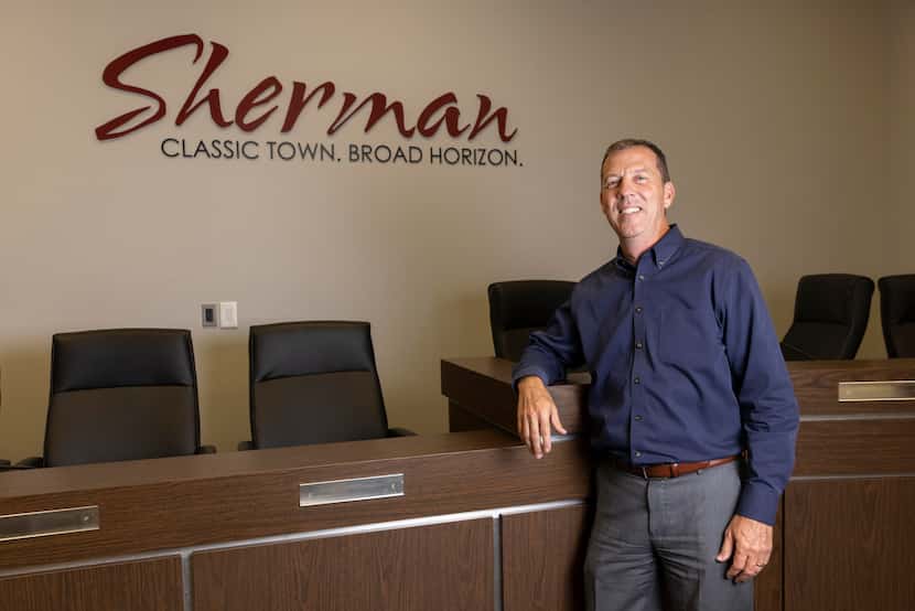 Sherman City Manager Robby Hefton said the city economic development agency served as the...