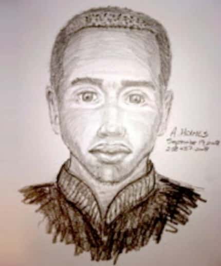 Dallas police earlier this fall released a sketch of the suspect they were pursuing in three...