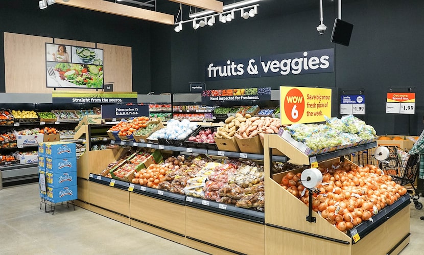 Example of the interior of the newly remodeled Save A Lot stores that are coming to southern...