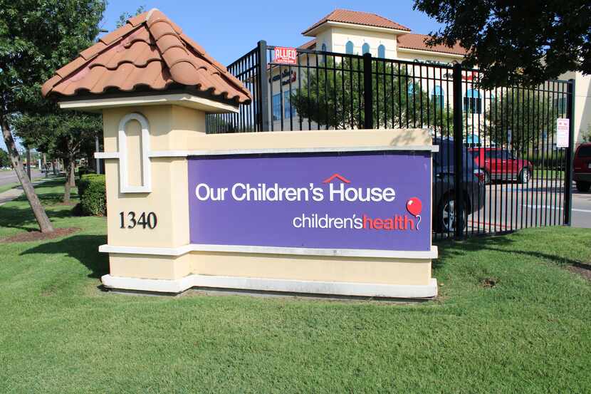 Lylah Baker, 4, is getting special care at Our Children's House Dallas after contracting a...