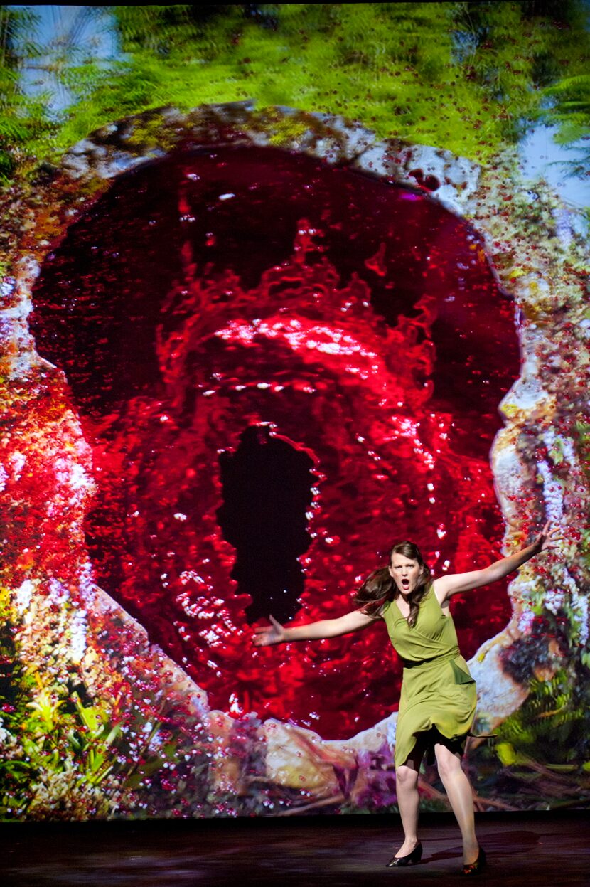 Katherine Manley in 2013 English National Opera production of The Sunken Garden