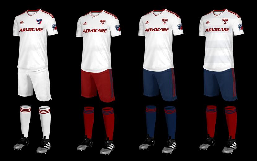 Peter Welpton's classic combo kit concept for 2019 FC Dallas secondary kits.