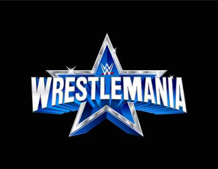 A sneak peek at WWE's WrestleMania 38 logo.