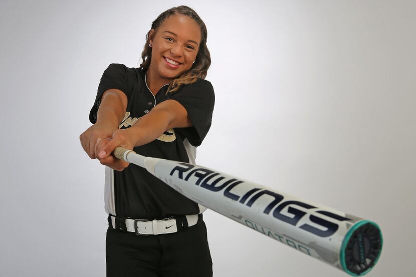 The Colony softball star Jayda
Coleman was The Dallas Morning News All-Area Player of the...