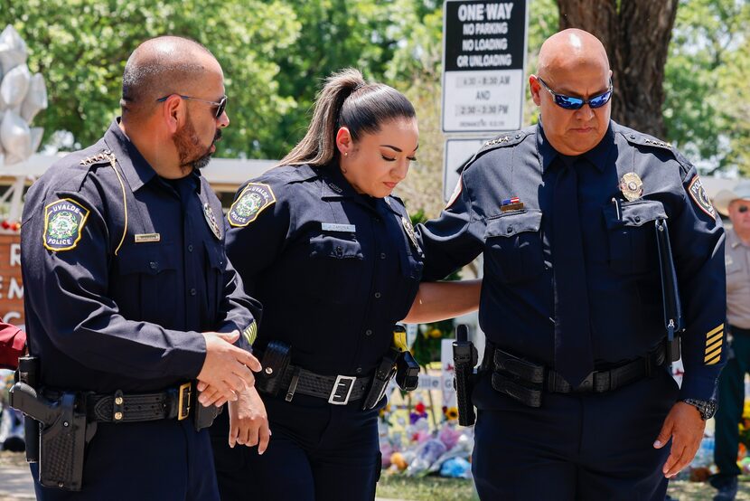 Pete Arredondo, chief of police for the Uvalde Consolidated Independent School District...