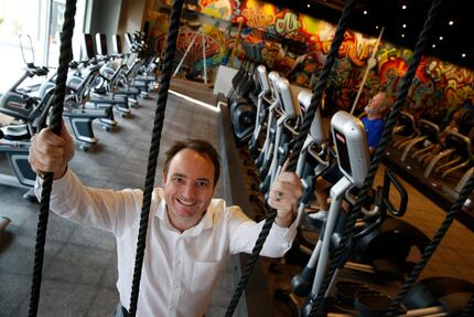 Tyler Duncan designed Larry North's new gym with millennials in mind.  (Nathan Hunsinger/The...