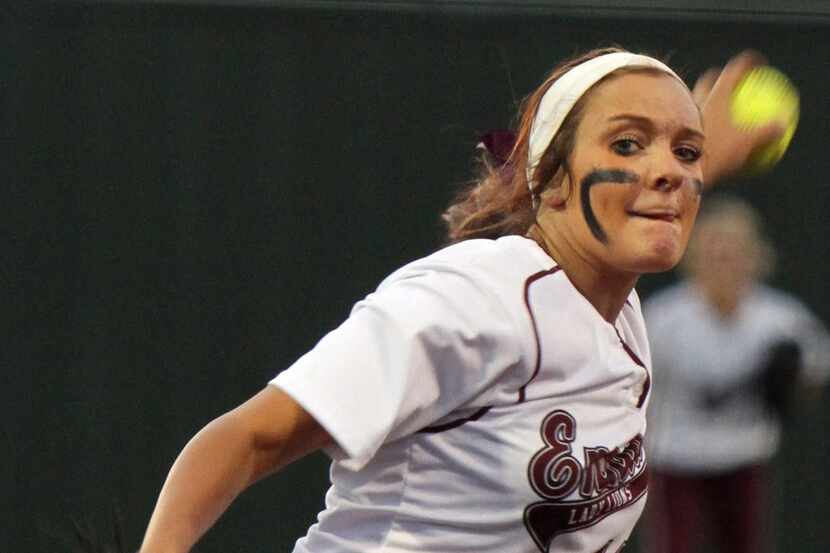 Ennis senior pitcher Taylor Maliska weathered an early 4-0 deficit to stake her team to an...