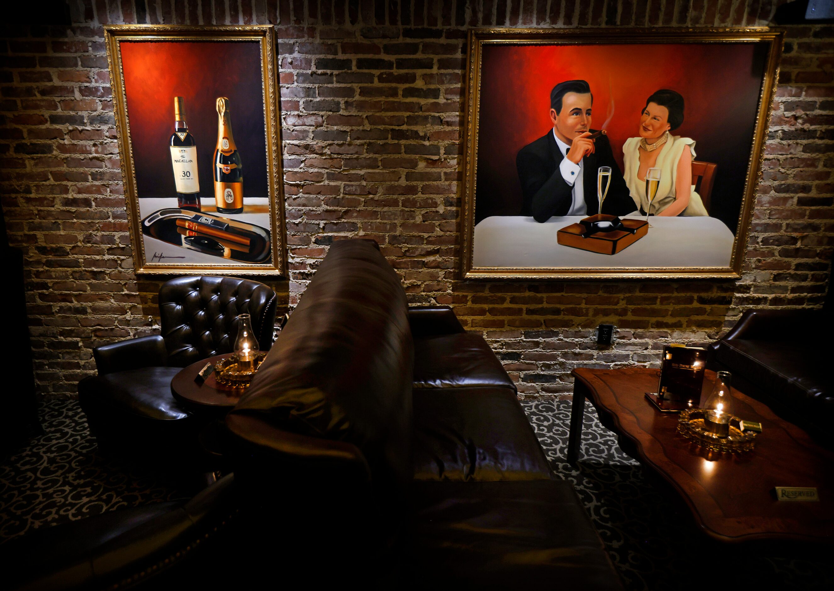 A painting of founder Stephen de Haan’s grandfather, W.J. “Bill” Boortz and his wife hangs...