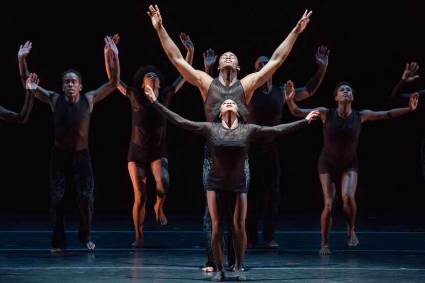 Alvin Ailey American Dance Theater performs Deep at Winspear Opera House on Friday, March...