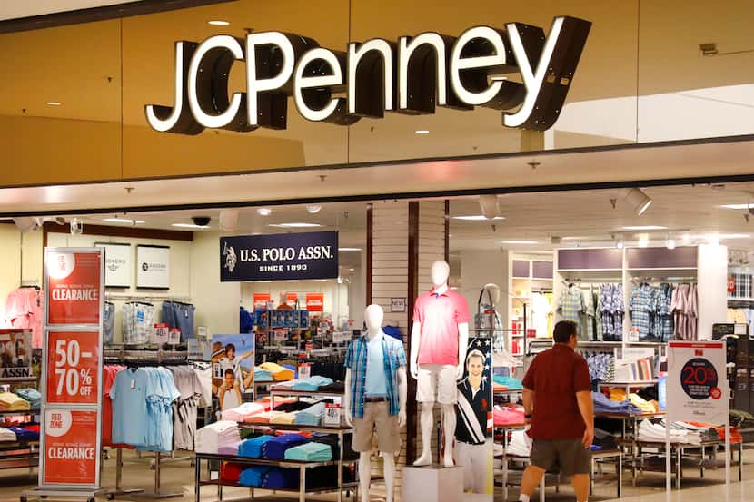 J.C. Penney store at Collin Creek Mall in Plano. (Tom Fox/The Dallas Morning News)