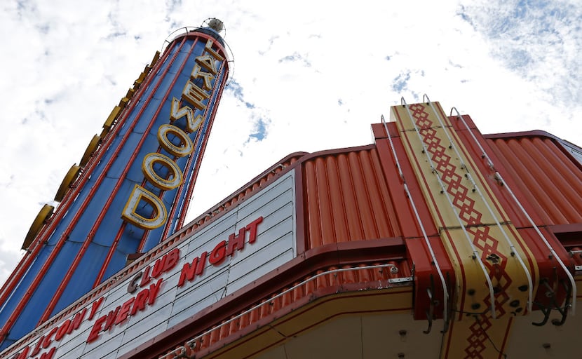 The Lakewood Theater, symbolic heart of Old East Dallas, is currently vacant in Dallas.