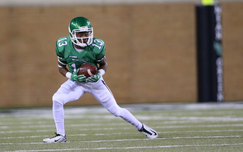 DENTON, TX - OCTOBER 31: University of North Texas Mean Green Football v University of Texas...