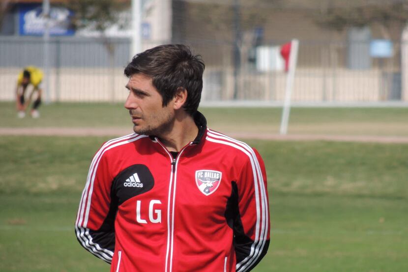 Luchi Gonzalez, pictured here in 2015, will be named the new FC Dallas coach on Monday.