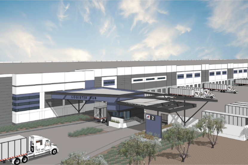The first phase of the Logistix Hub South Dallas will include more than 2 million square fee.