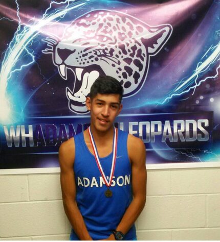 Adamson track runner Sergio Armendariz