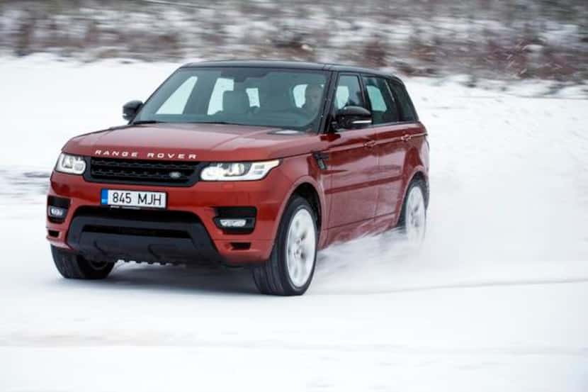 The 2014 Range Rover Sport  has a much lighter, all-aluminum unibody structure.