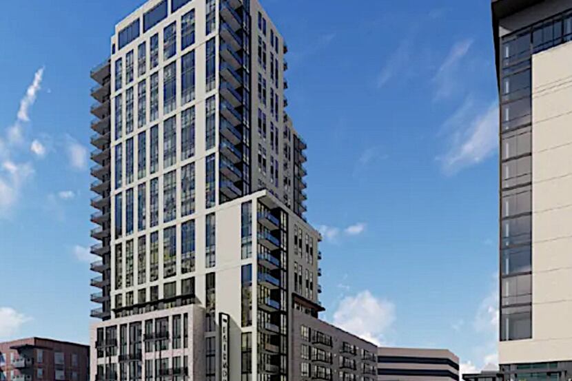 Alamo Manhattan's Fairmount Tower apartments are planned at Fairmount and Wolf streets.
