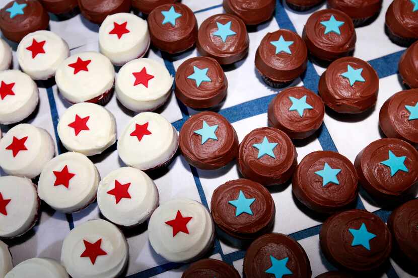 Sprinkles Cupcakes photographed during the Aces and Angels event held at Fair Park in...