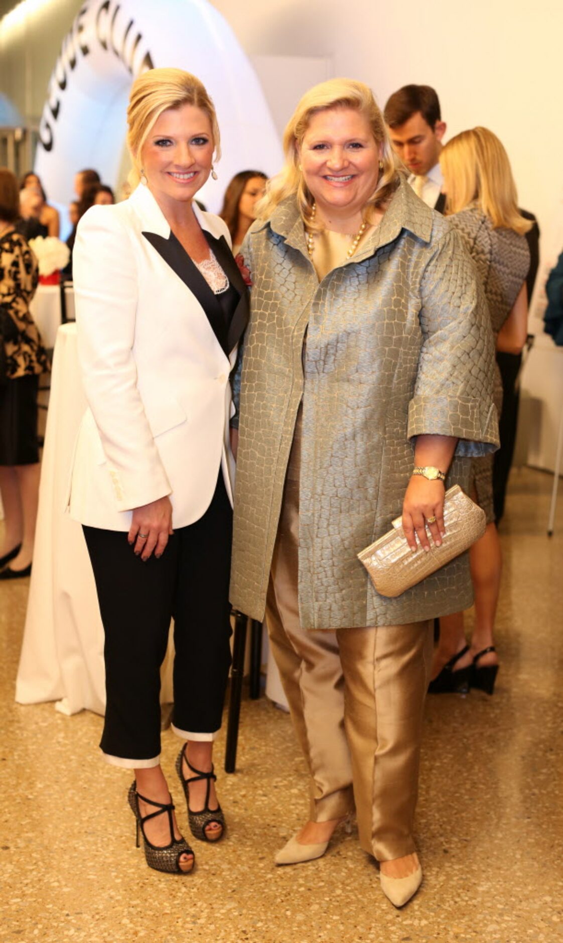 Katherine Perot Reeves and Suzanne McGee at the Pre-Party for the "Night at the Museum 2012"...