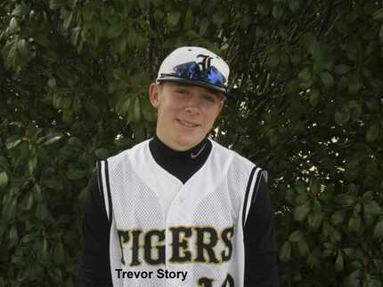 A 2010 photo of Trevor Story when he was a senior at Irving High School.