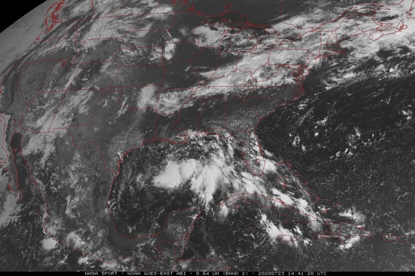 A tropical depression that has developed in the Gulf of Mexico is expected to strengthen...