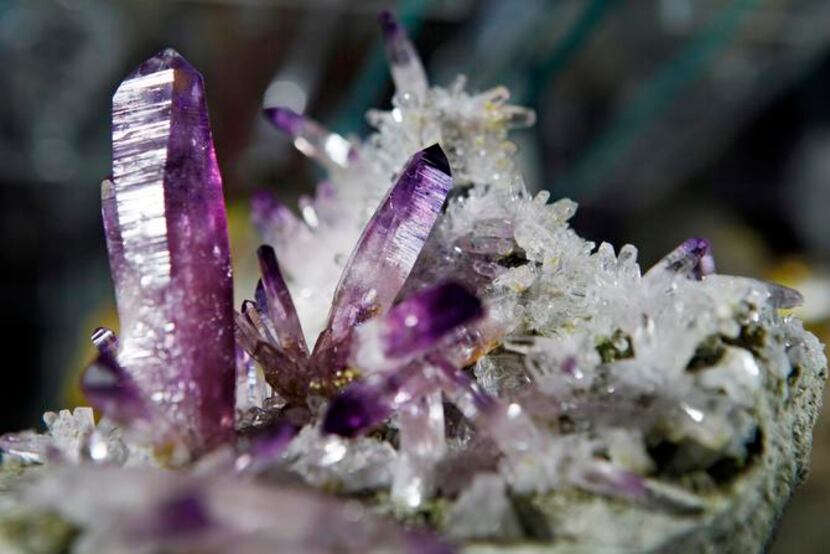
Amethyst quartz collected in Veracruz, Mexico, owned by Pospisil

