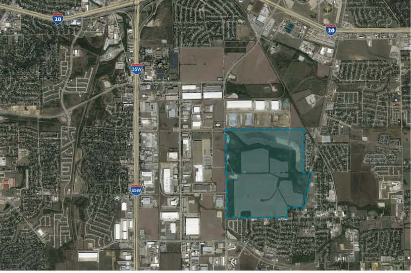 The Carter Park East development is planned south of Interstate 20.