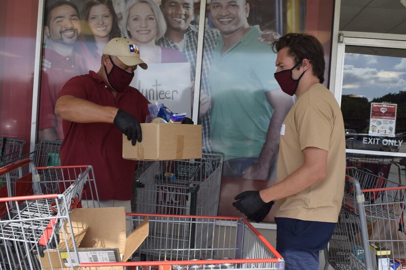 Frisco Family Services received more than 20,400 pounds of food during its annual Feed...