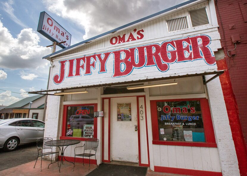 Oma's Jiffy Burger in Waxahachie, Texas, is photographed on Friday, Sep. 13, 2019. The...