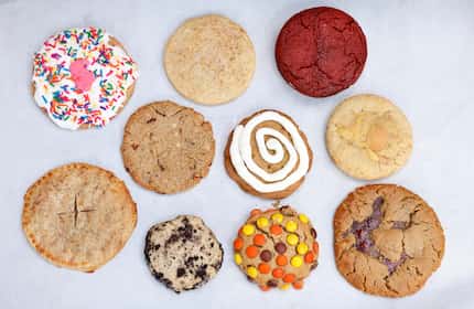 Stiffler's Mom's Cookie Factory options include (top row, from left) Circus Animal, Creme...