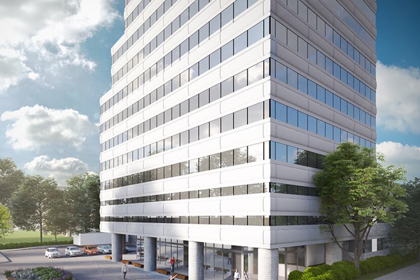 The 35-year-old Hall Street office tower in Oak Lawn is getting a makeover.