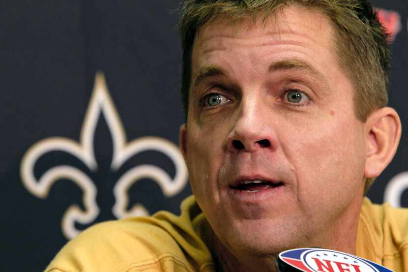 New Orleans Saints coach Sean Payton