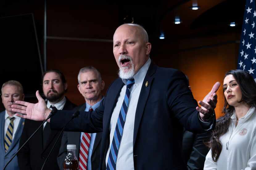 U.S. Rep. Chip Roy, R-Austin, says that Republicans who backed the spending package passed...