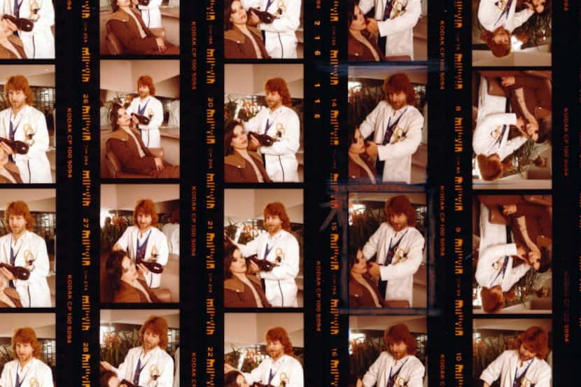 Outtakes from a Dallas Morning News photoshoot with Paul Neinast on February 21, 1985