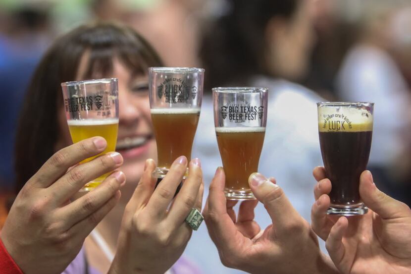 Over 500 beers were available for sample at the Big Texas Beer Festival at Fairpark on April...