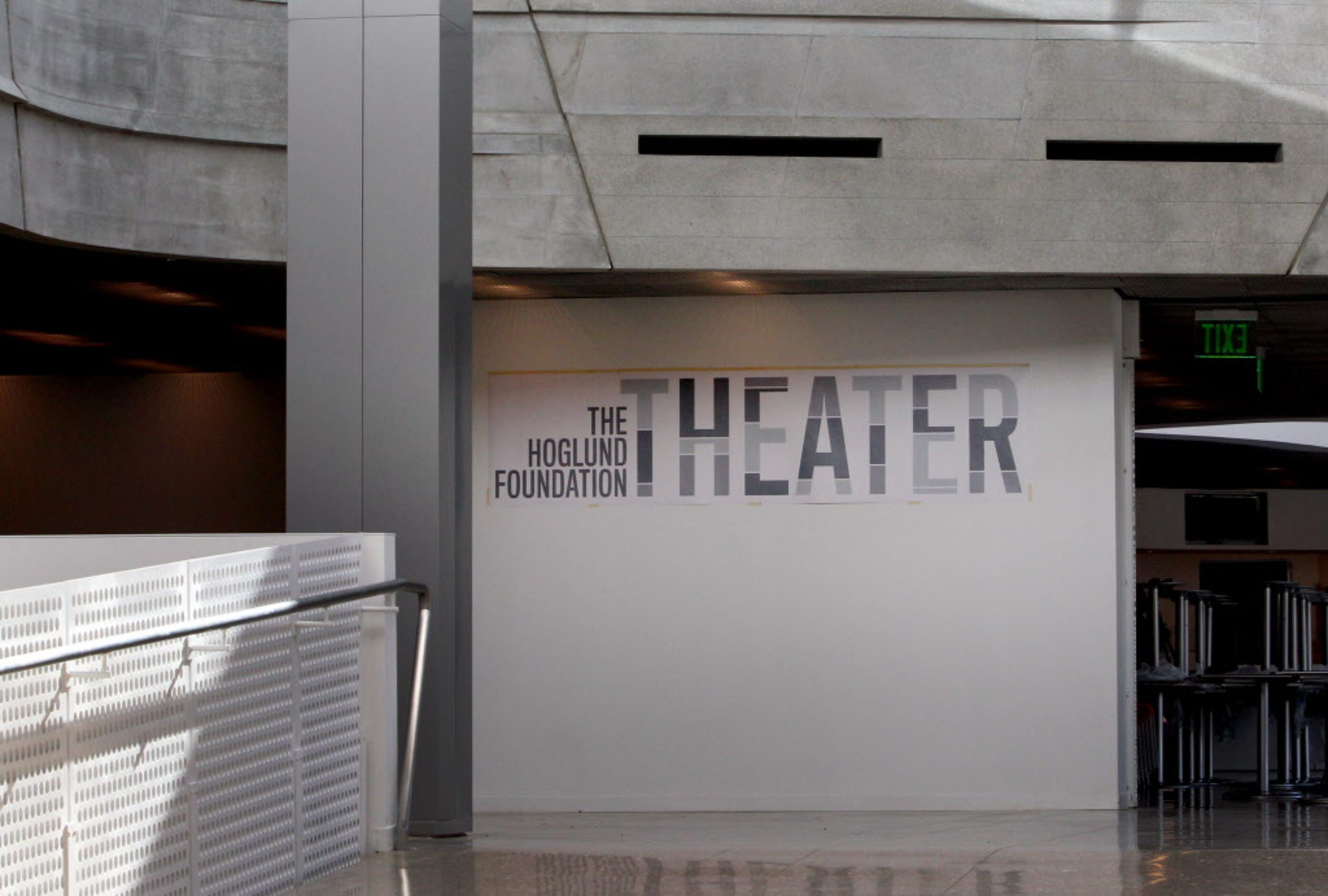 The Hoglund Foundation Theater at the Perot Museum of Nature and Science in Dallas on...