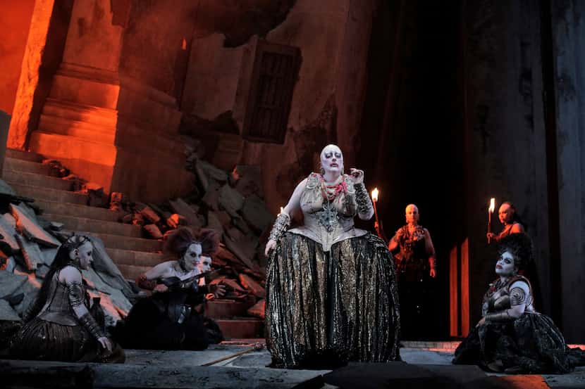 The Lyric Opera of Chicago production of Richard Strauss' 'Elektra,' with Michaela Martens...